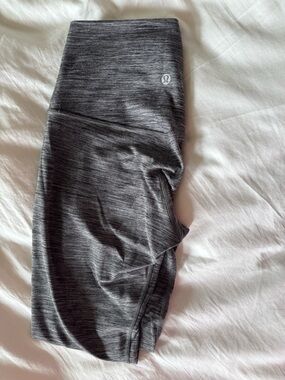 Lululemon Gray Heather Athletic Leggings